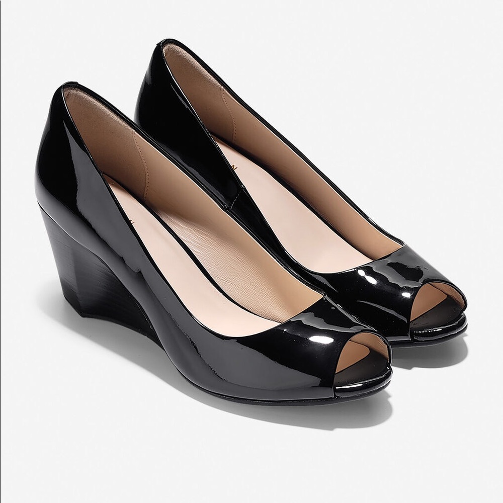 Cole Haan Sadie open toe wedge